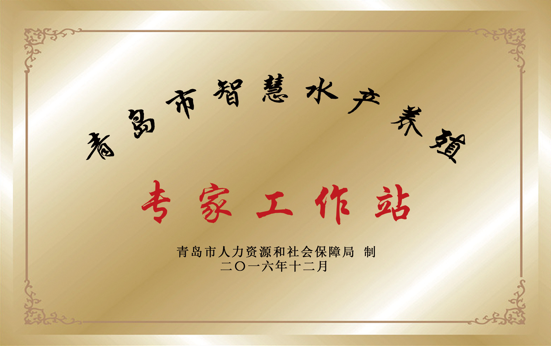 青岛市智慧水产养殖专家工作站
